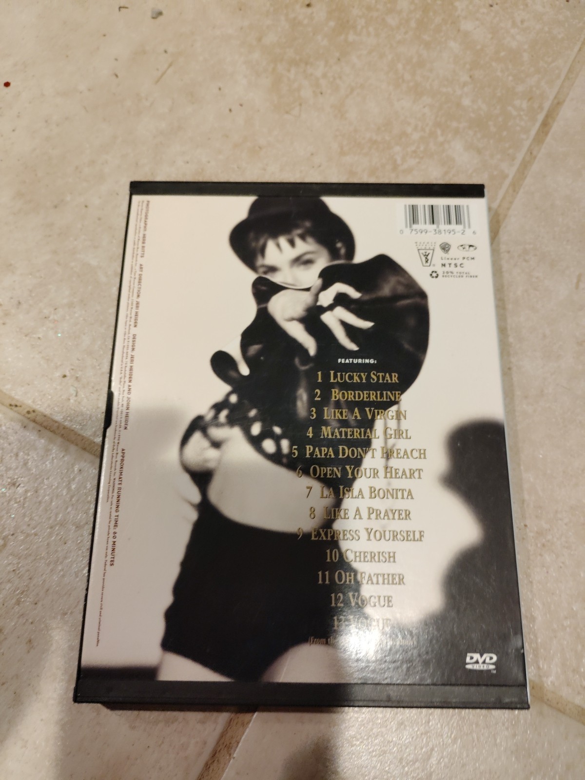 Madonna – The Immaculate Collection (DVD, 1999)