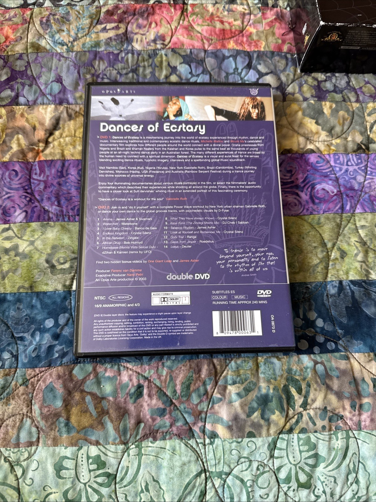 Dances of Ecstasy DVD (2 Disc set): A Sensory Journey Through Rhythm, Dance …