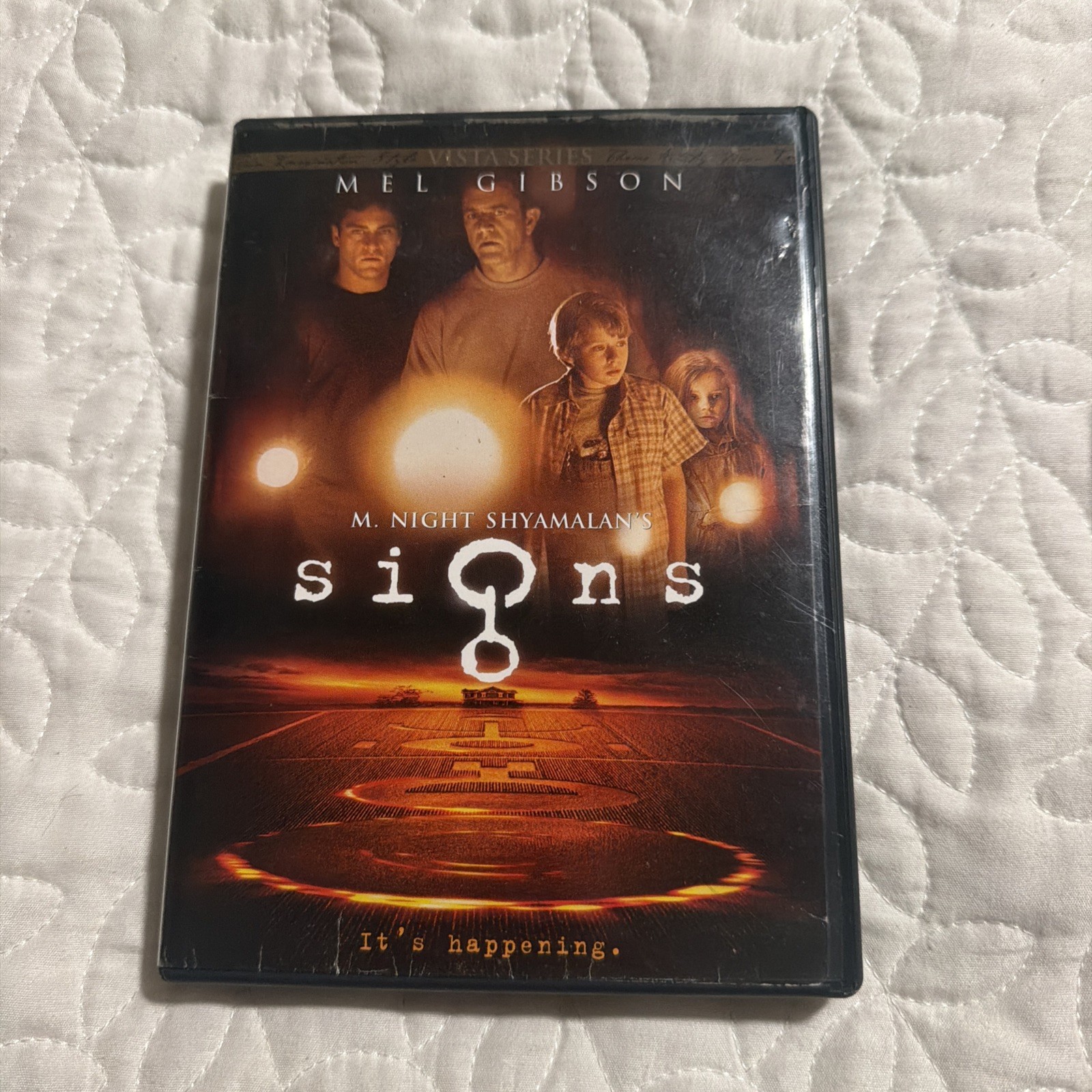 Signs DVD Vista Series Mel Gibson M. Night Shyamalan Sci-Fi Thriller Movie 27899