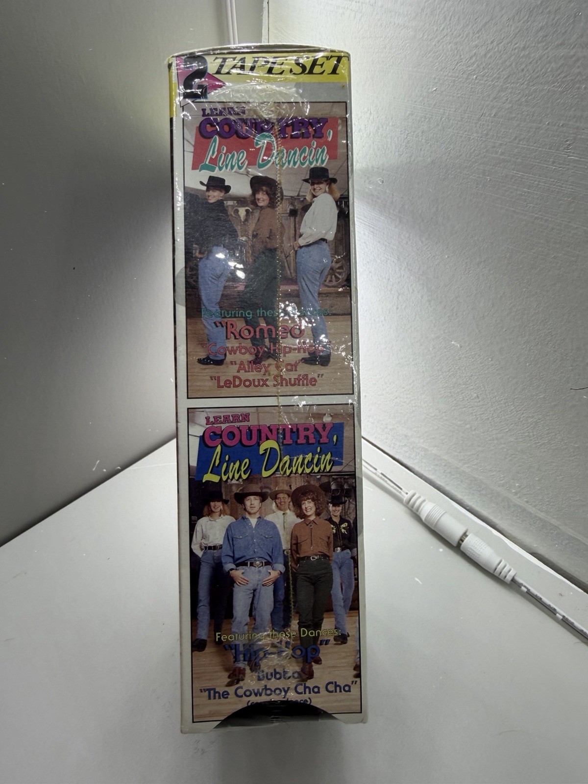 2 Tape Set Learn Country Line Dancing VHS New Sealed