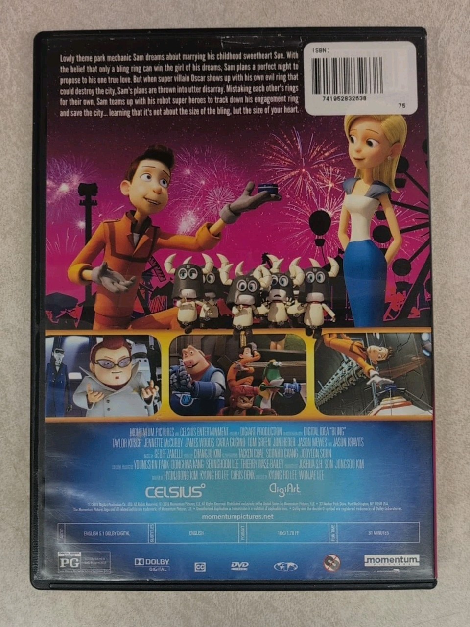 Bling Get Ready To Rock (DVD 2016) Jason Mewes Tom Green Jon Heder *B2G1 FREE*