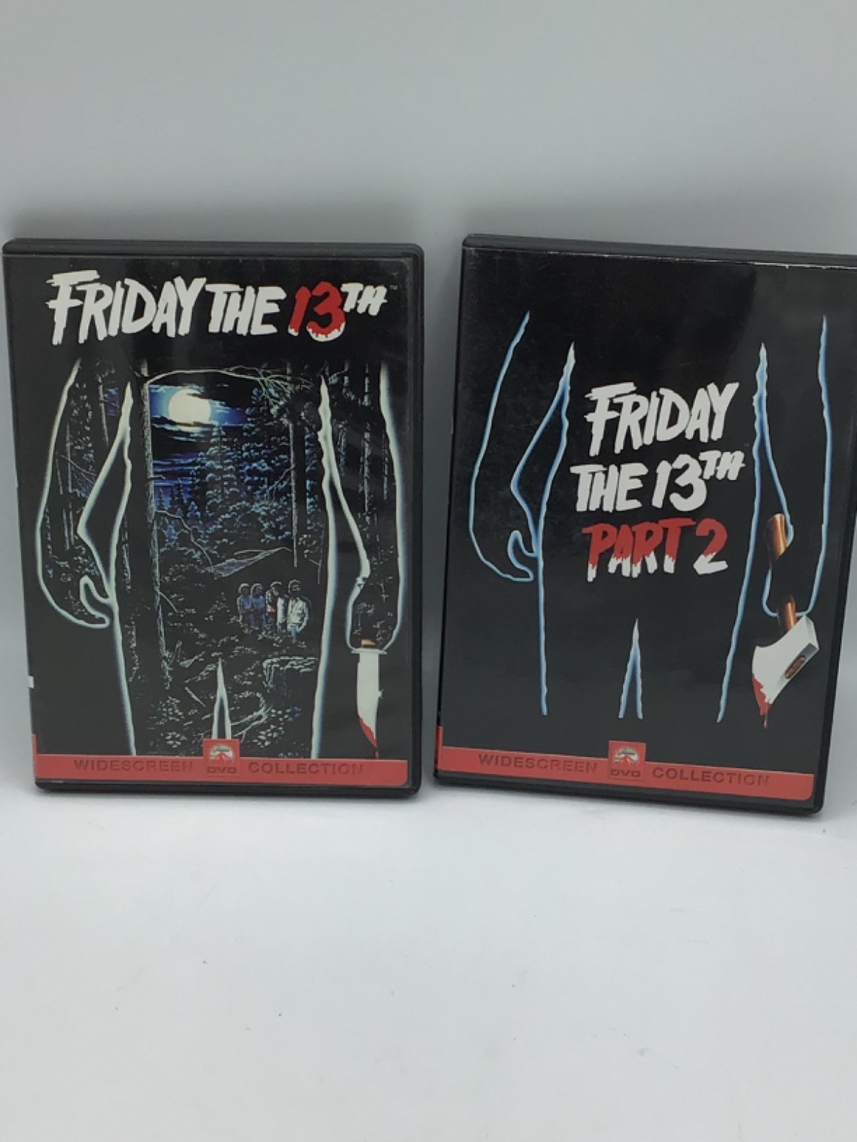 Friday the 13th (1980) and Friday the 13th Part 2 (1981) DVD Lot Of 2