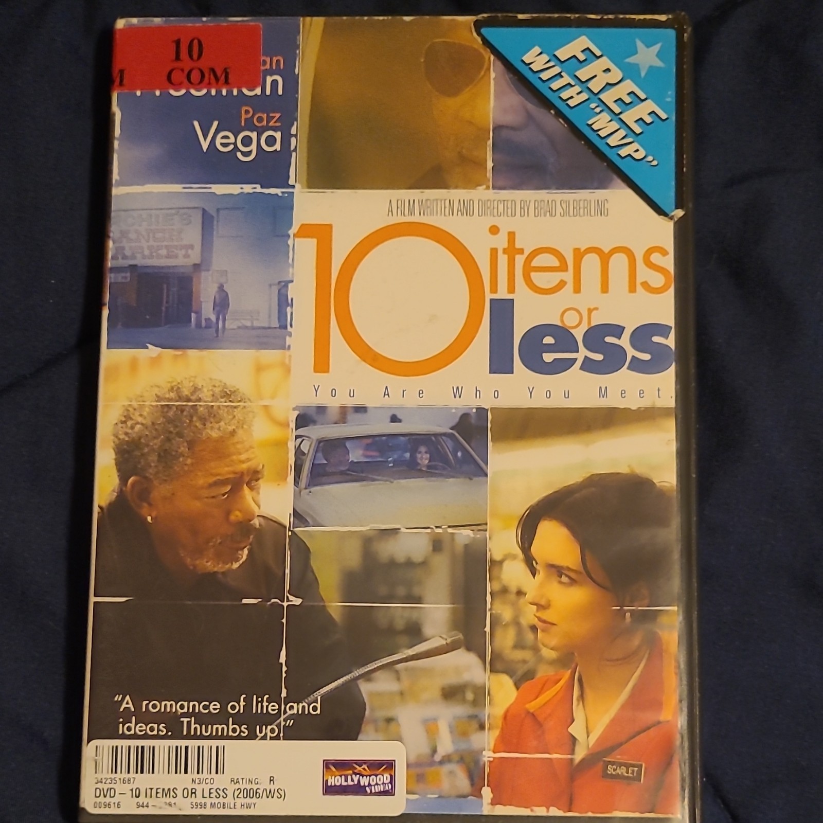 Alchemy Millennium 10 Items or Less DVD Drama Morgan Freeman Paz Vega Region 1
