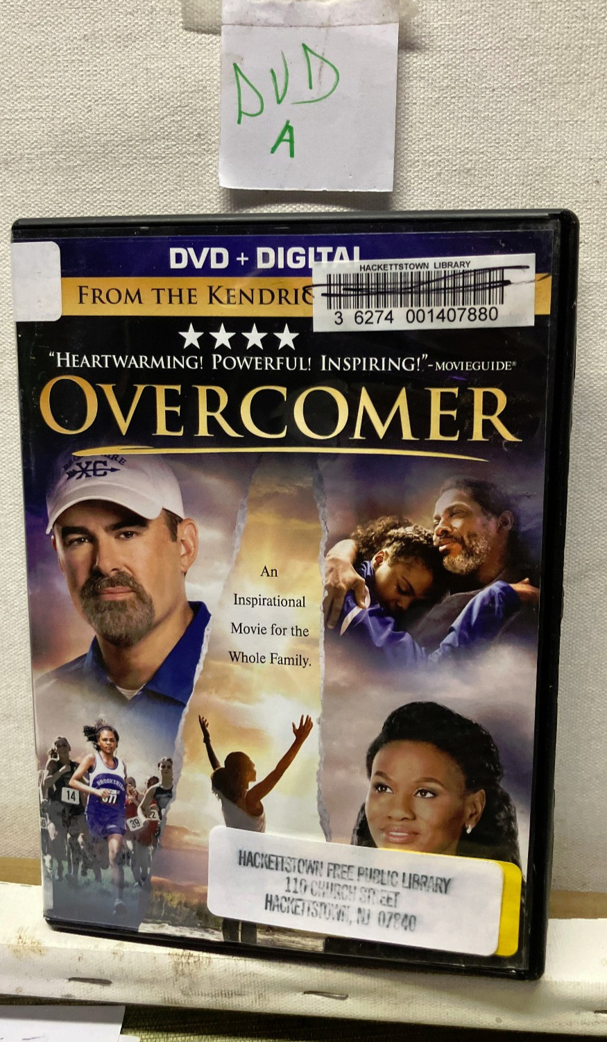 Overcomer by Alex Kendrick, dvd free shipping
