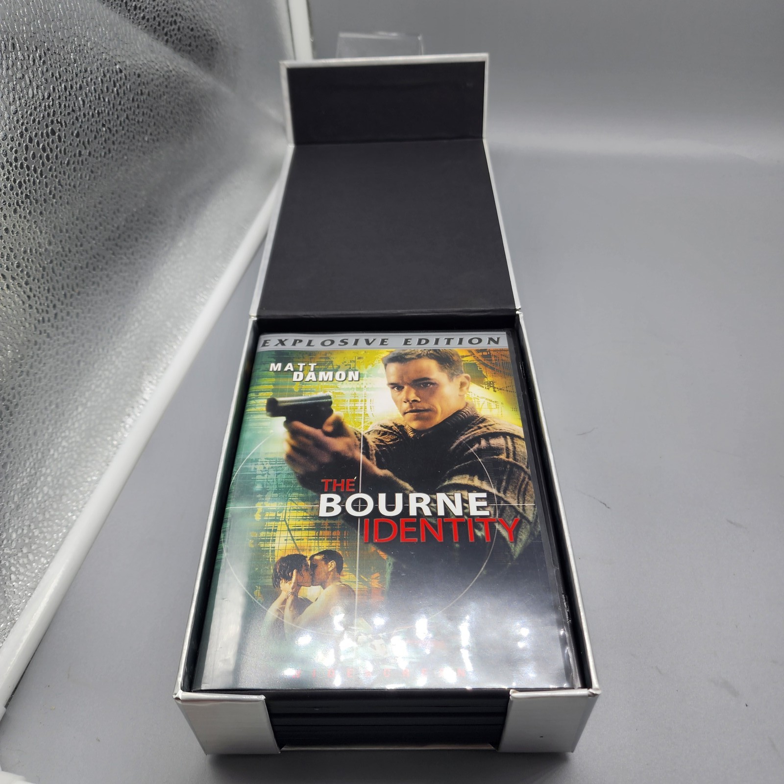 The Jason Bourne Collection DVD Box Set 3 Films Matt Damon Action Thriller PG-13