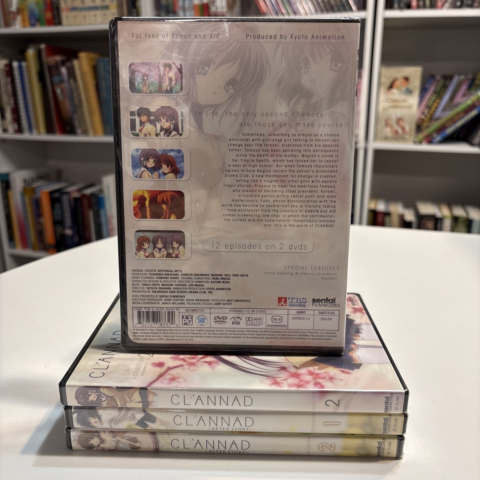 Clannad And Clannad After Story Collection 1 &2 (DVD, 8 Disc Set) – New Sealed