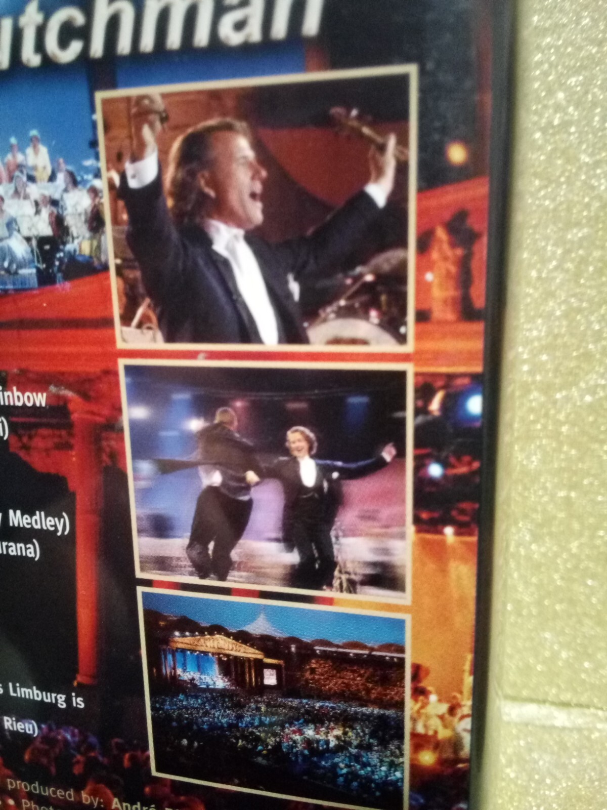 (1-1320) “ANDRE RIEU: THE FLYING DUTCHMAN” DVD / PRE-WATCHED / 2005 / NR
