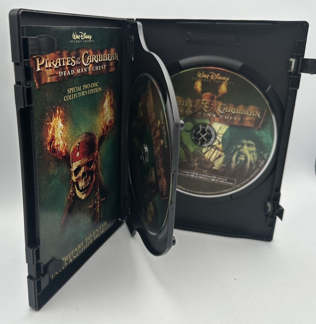 Pirates Of The Caribbean Dead Man’s Chest 2-DVD Special Edition Johnny Depp 2006