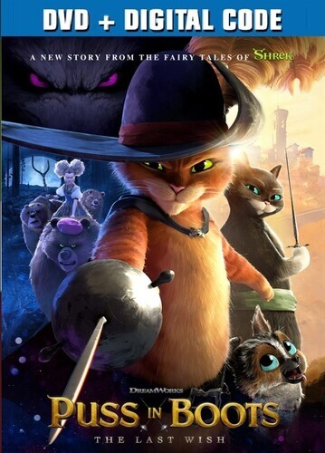 Puss in Boots: the Last Wish (DVD, 2022) Rdbx Disc Only 4000