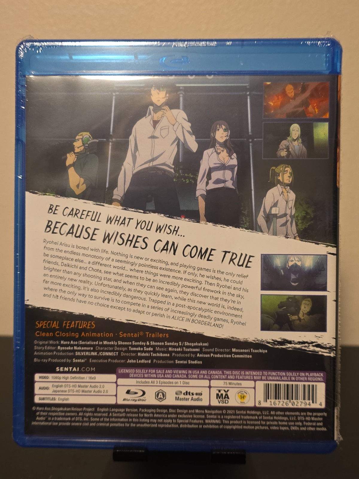 Alice In Borderland Completed Collection Anime Blu-Ray New