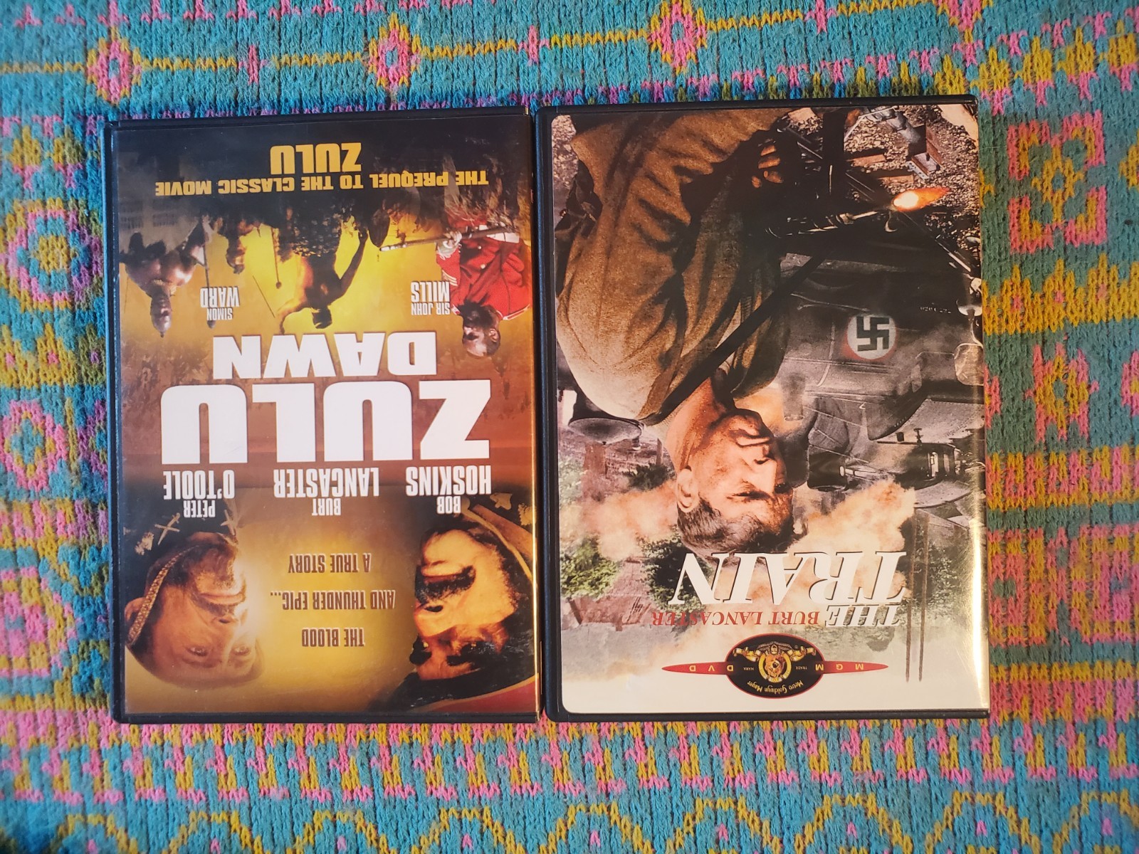 Burt Lancaster 7 Movie Collection (DVD Lot) TCM Classics Rope of Sand Train Zulu