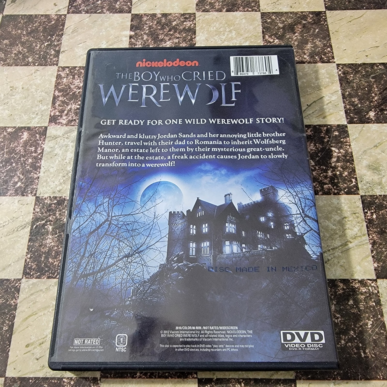 The Boy Who Cried Werewolf DVD Nickelodeon Victoria Justice RARE OOP