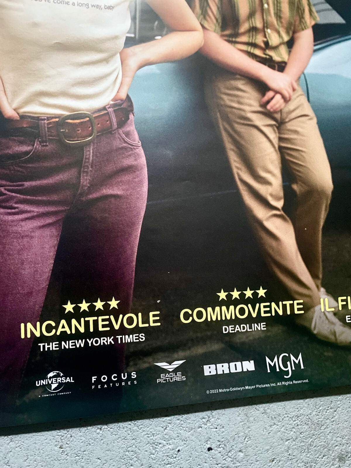Licorice Pizza – Large Film Poster Paul Thomas Anderson Italien Release version