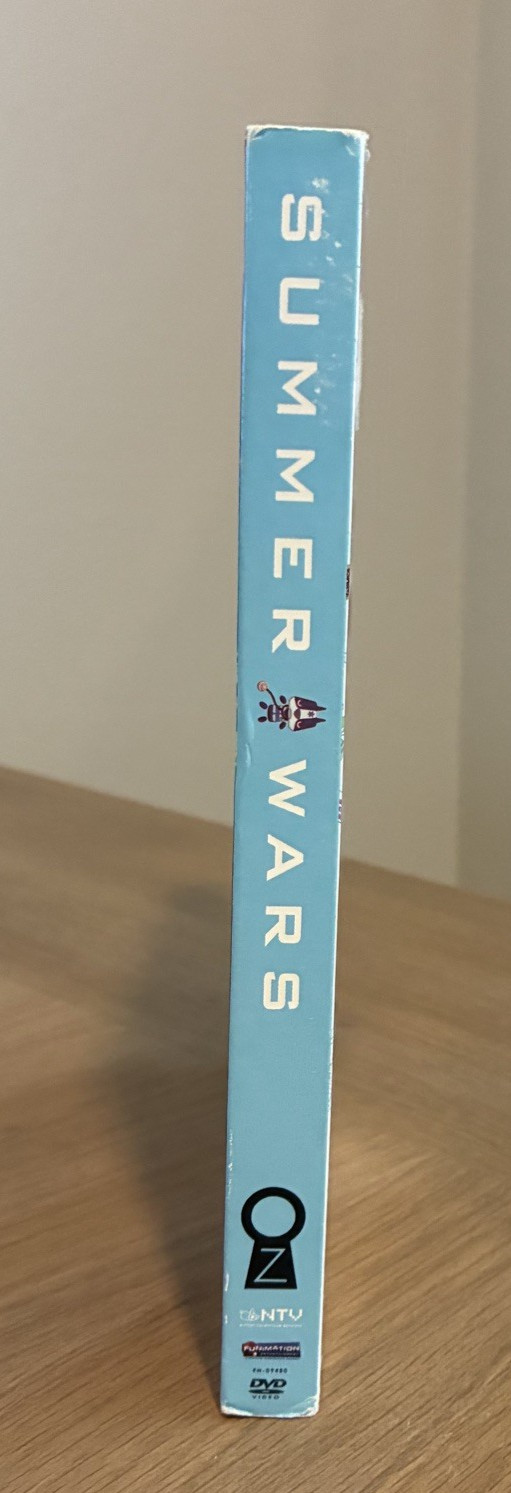 Funimation Summer Wars (DVD, 2009, 2-Disc Set) W/ SlipCover