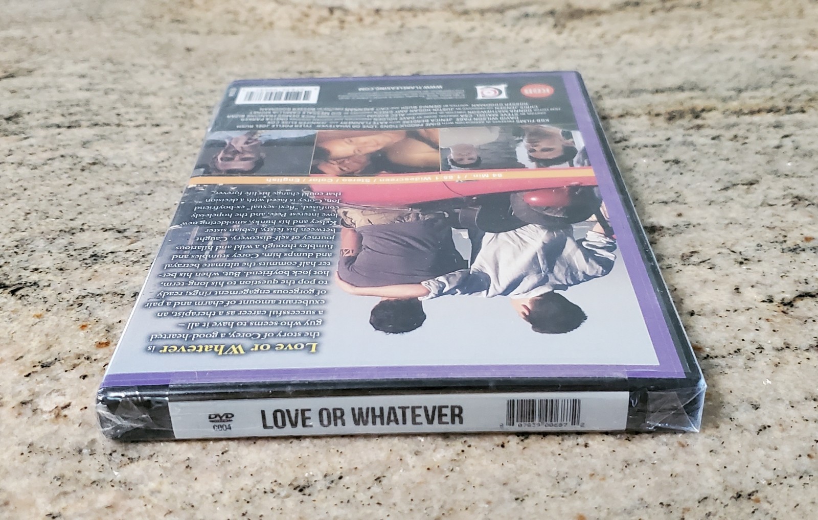 LOVE OR WHATEVER DVD RARE OOP GAY MALE INTEREST ROMANTIC COMEDY LGBTQ DRAMA NEW