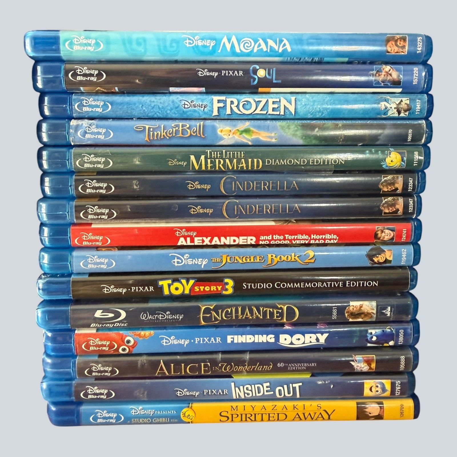 Movies Blu-Ray DVD Disney Animated Marvels Star Wars Holiday COMBINED SHIPPING!!