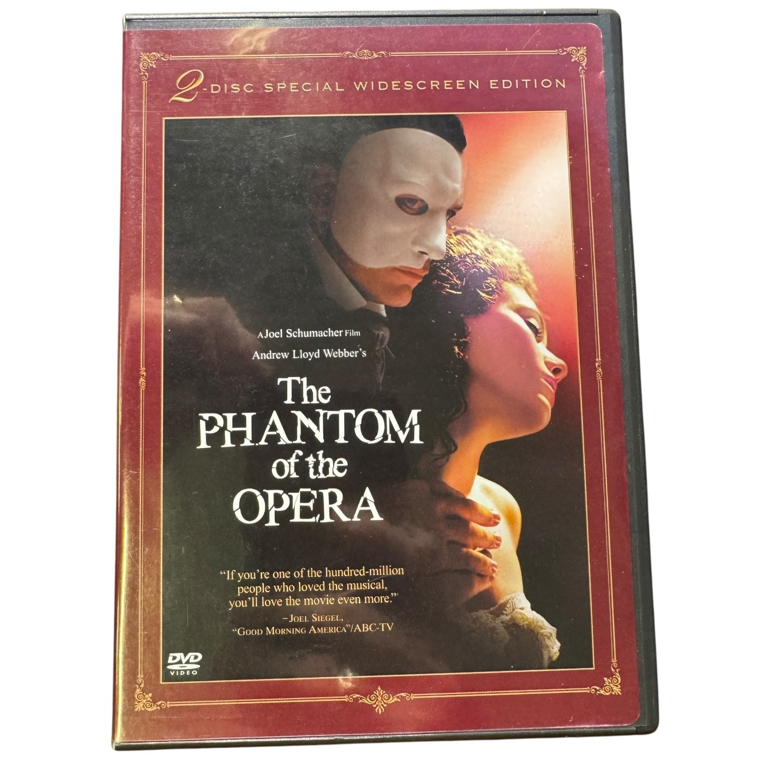 The Phantom of the Opera DVD 2004 2-Disc Special Widescreen Edition