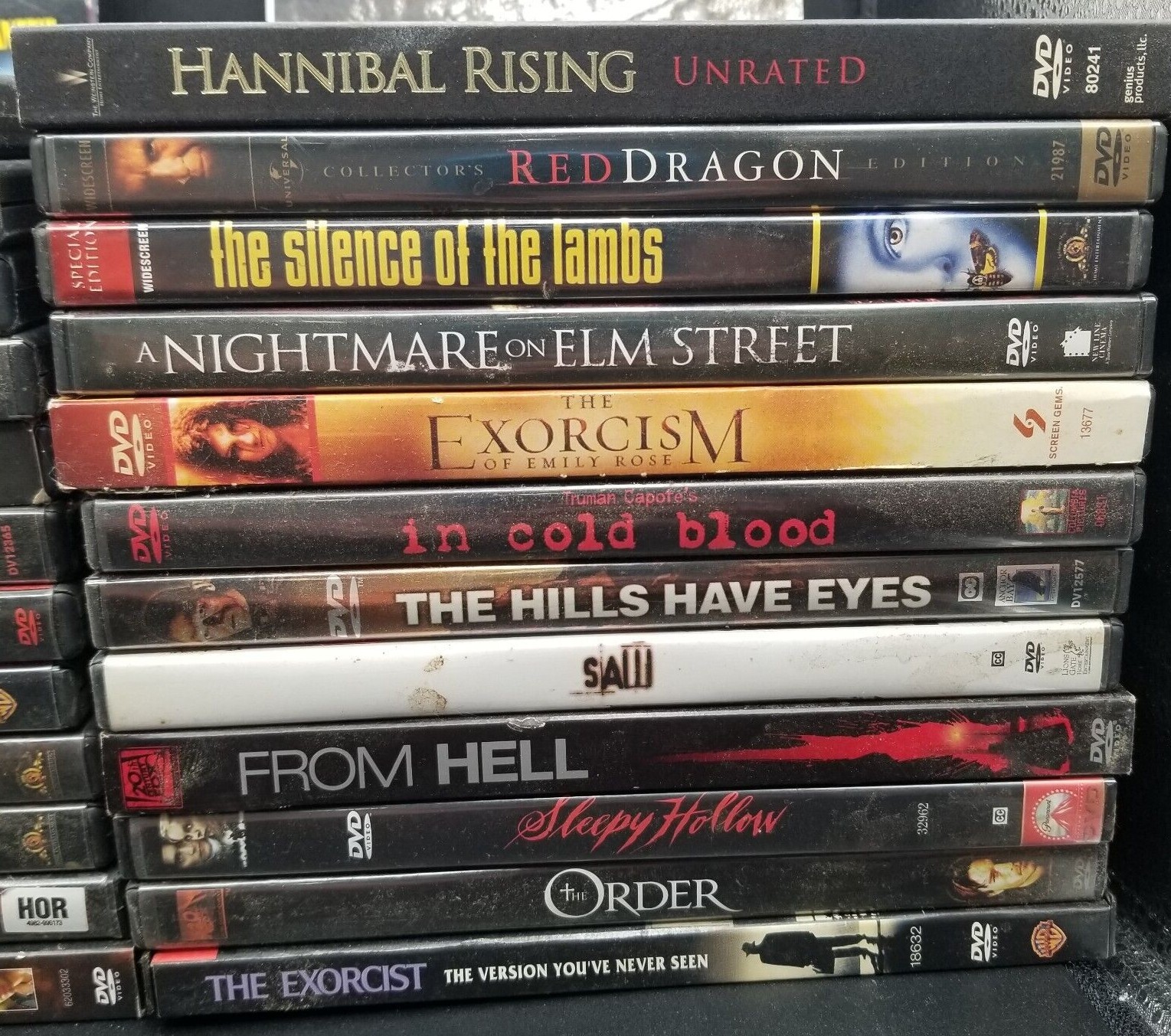 Choose your HORROR DVD💀Halloween 💀💀Scary Movies 💀Combined Shipping