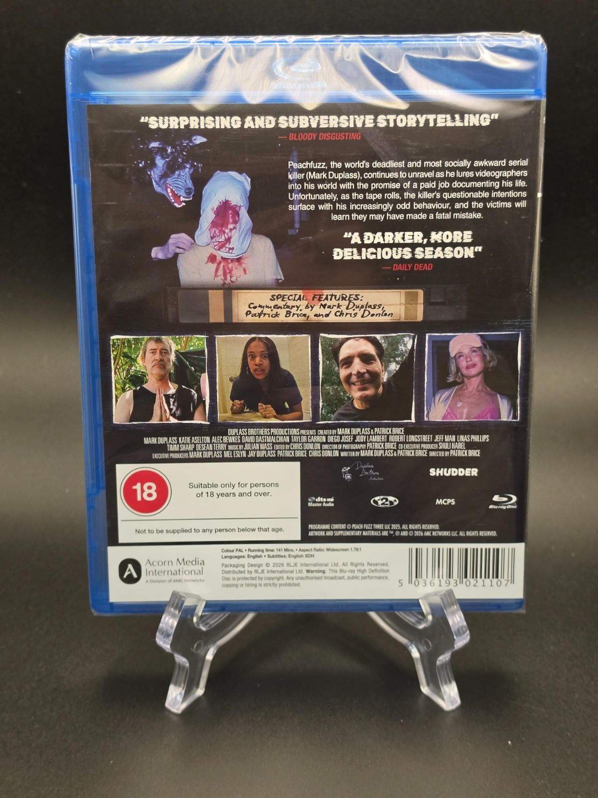 The Creep Tapes: Season Two (Blu-ray, 2025) – Shudder, Mark Duplass – NEW REG. B
