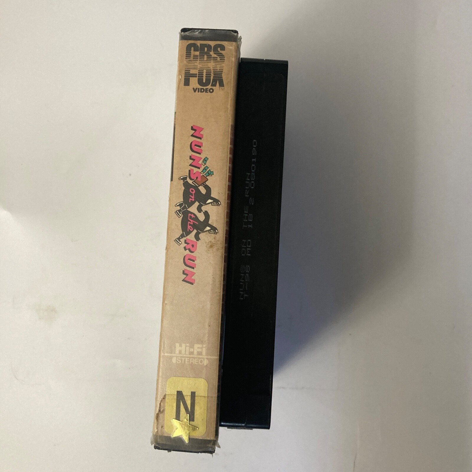 Nuns on the Run (1990), VHS Movie, CBS Fox Video (1990), Eric Idle, Clamshell