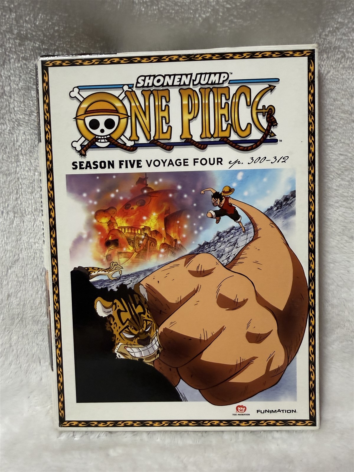 SHONEN JUMP ONE PIECE SEASON FIVE VOYAGE FOUR EP. 300-312 DVD BOX SET
