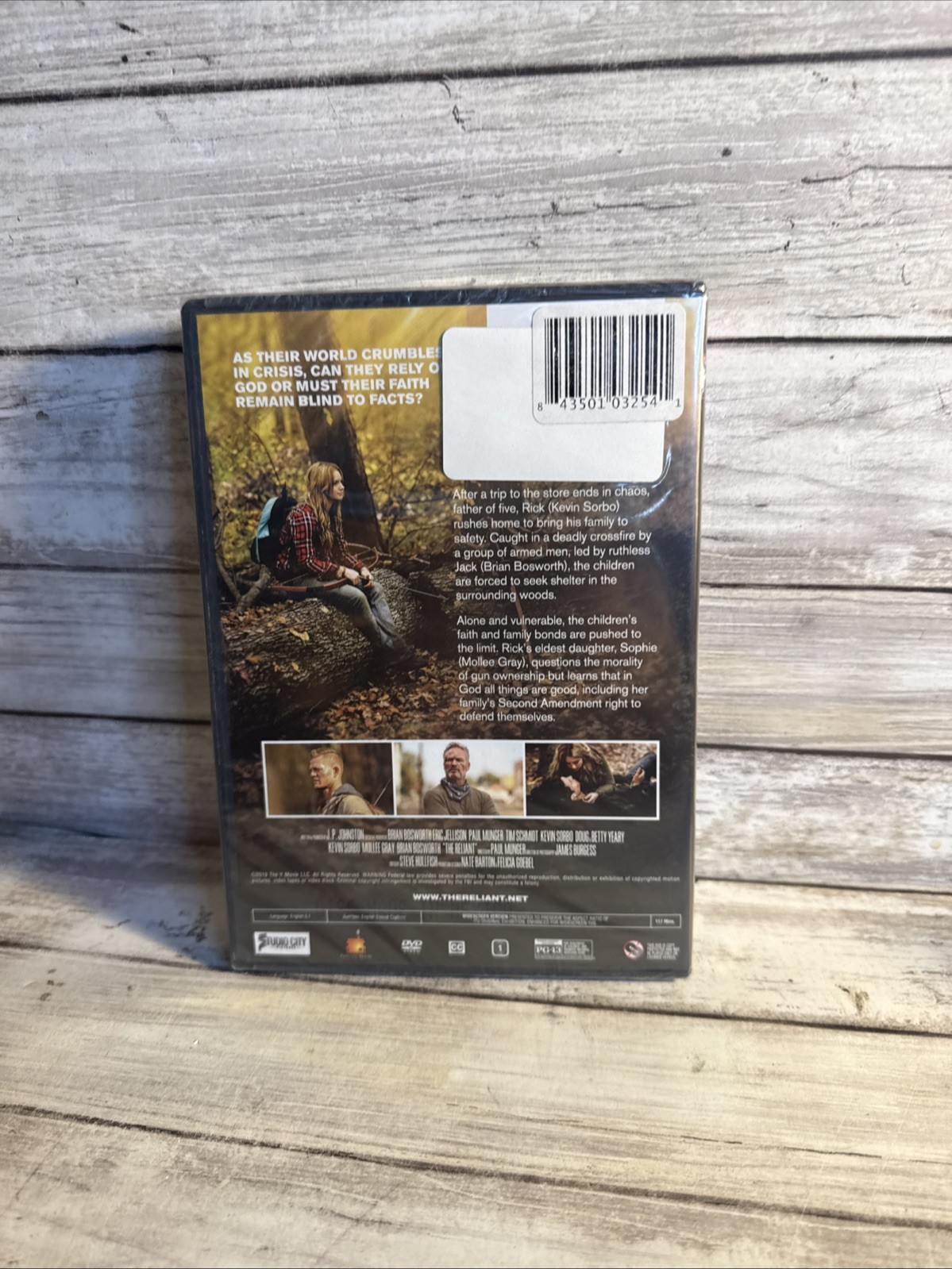 New! The Reliant (DVD) Sealed Ships Free Kevin Sorbo Protect Family And Faith