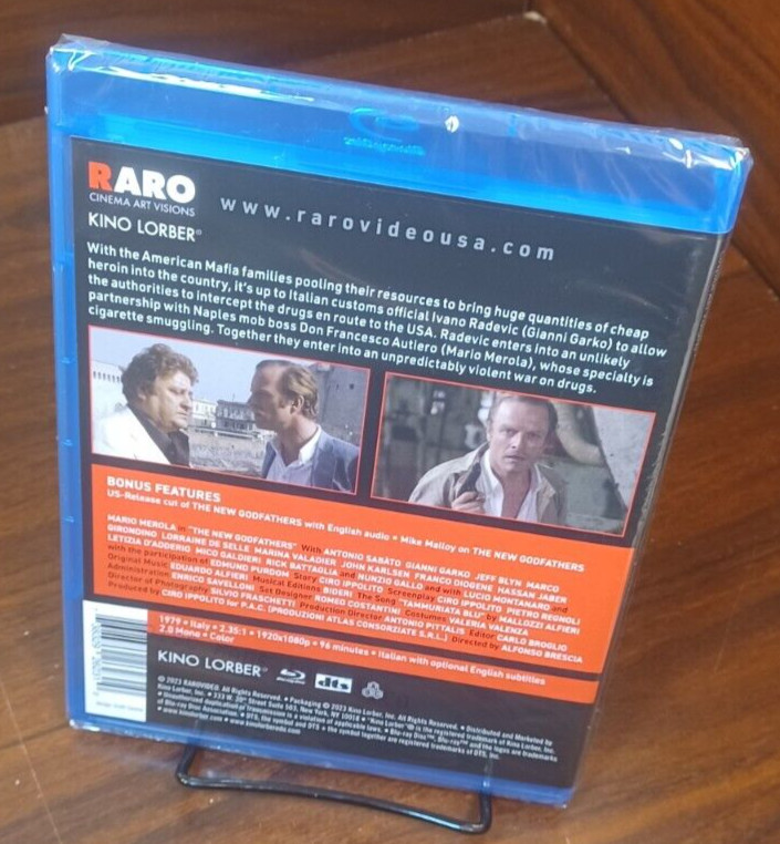 The New Godfathers (I Contrabbandieri Di Santa Lucia) [Blu-ray] NEW (Sealed)