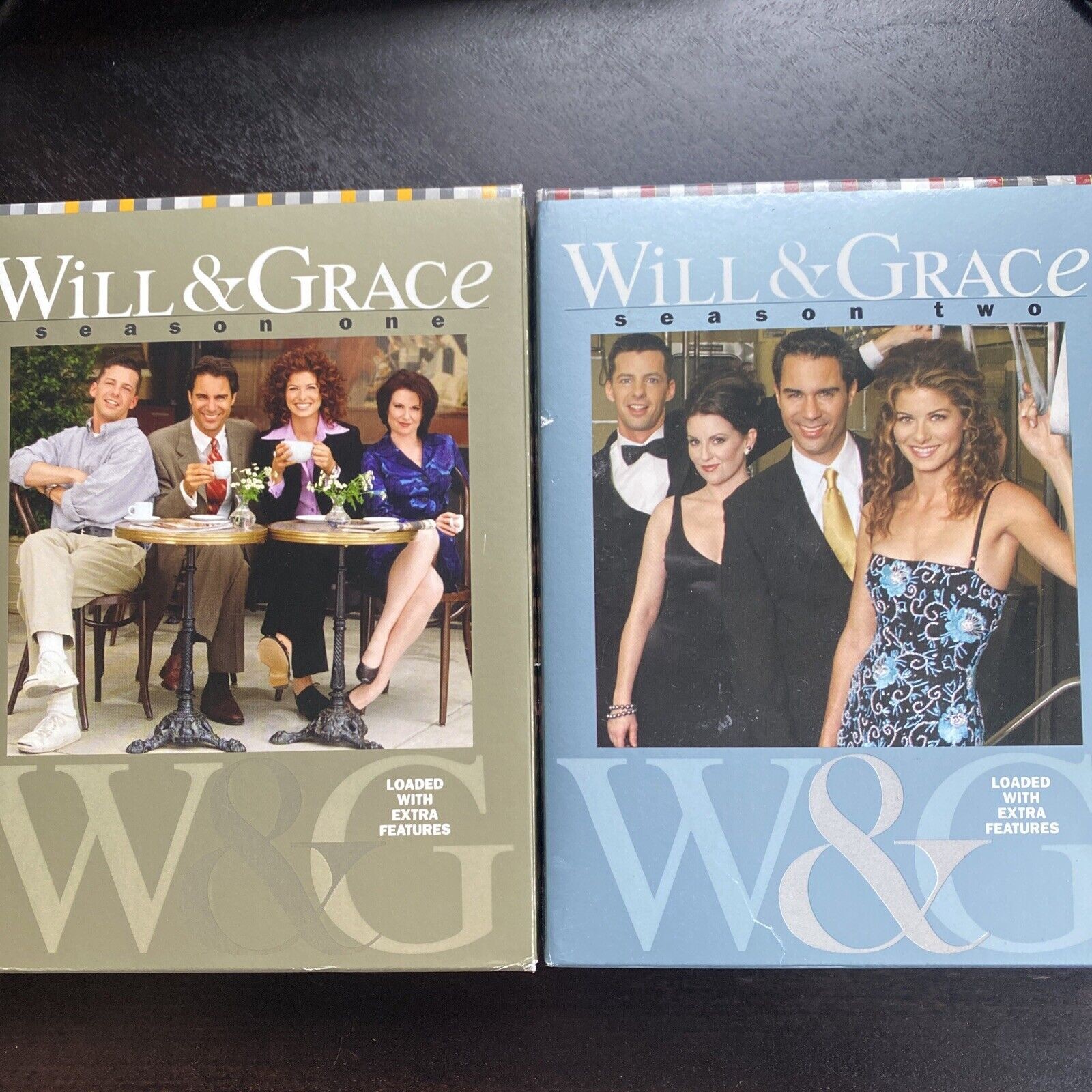 Will & Grace Lot Of Season 1 & 2 DVDs