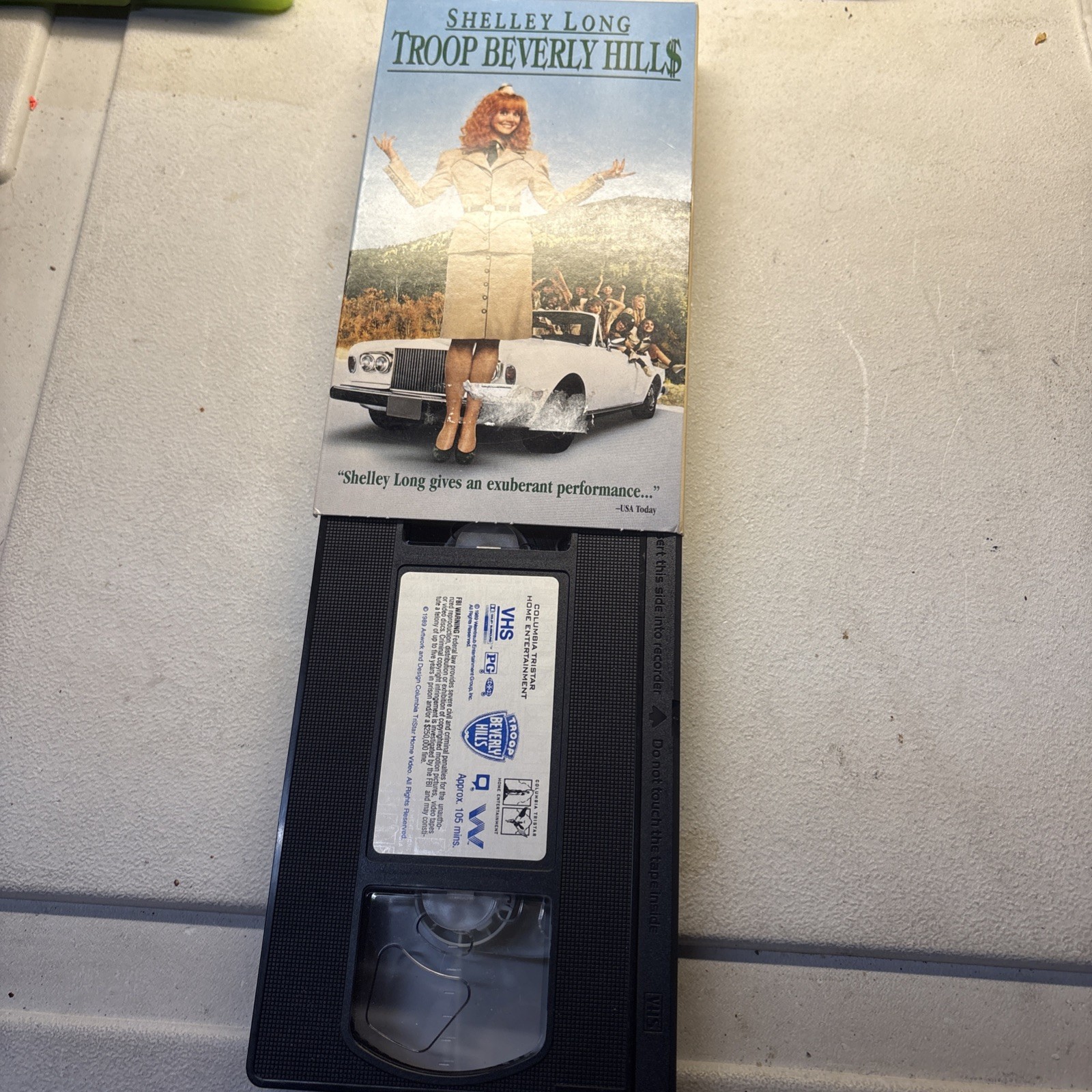 Troop Beverly Hills VHS Movie VCR Video Tape Shelley Long (1989)