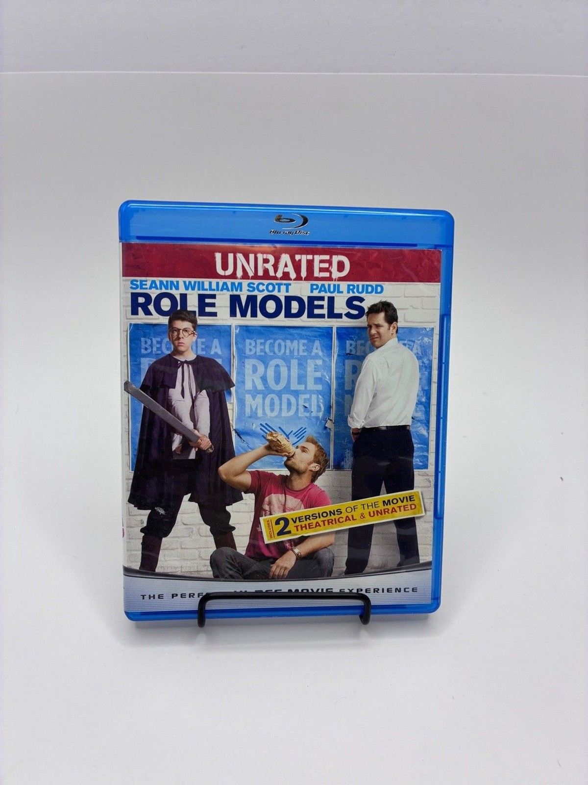 Role Models Blu-ray 2008 Unrated Paul Rudd, Seann William Scott, David Wain