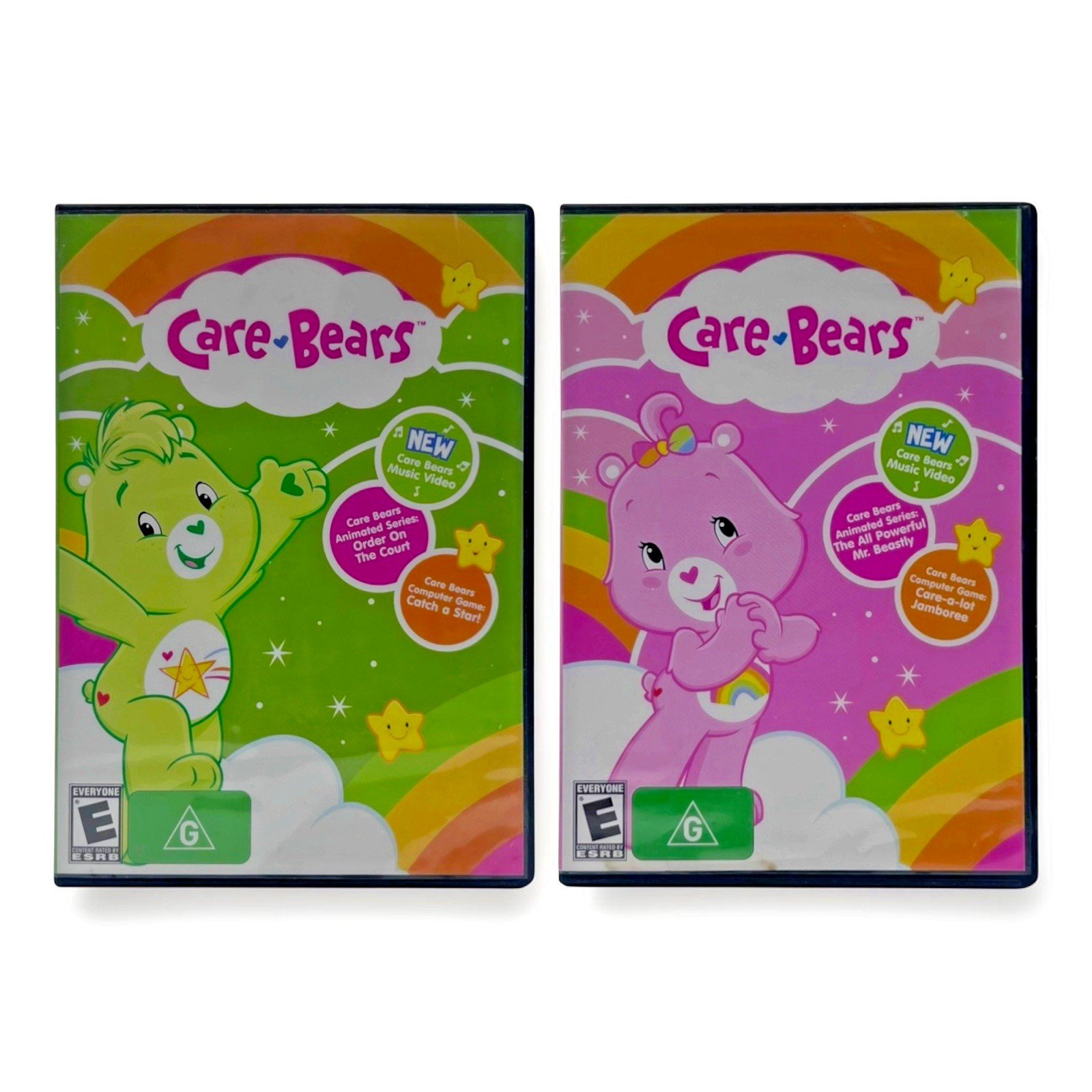 Care Bears DVD Library: Volume 1 + 2 [Episodes 12A 12B] Kids Episodes & PC Games