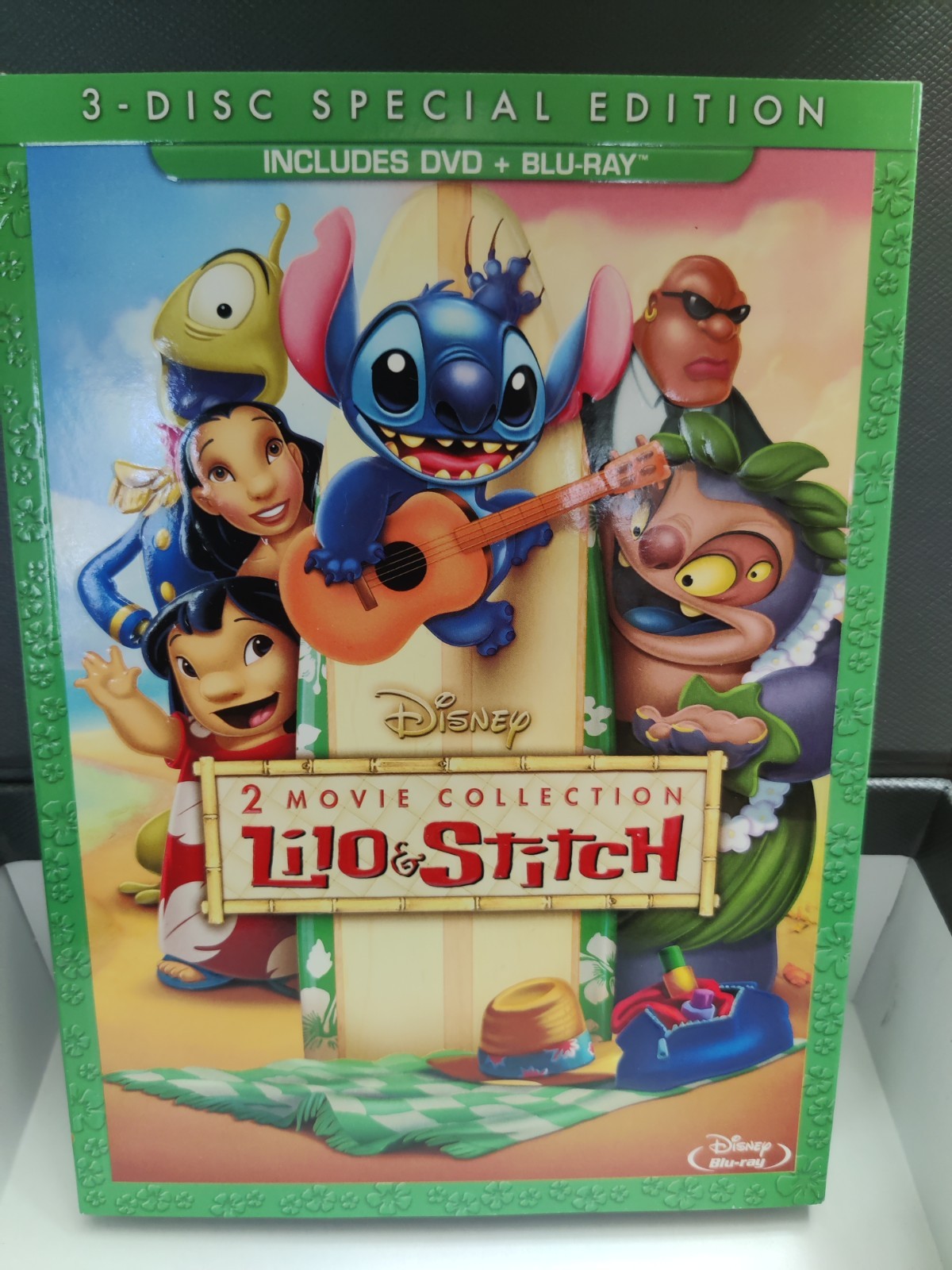 Lilo and Stitch: 2-Movie Collection (Blu-ray/DVD, 2013, 3-Disc Set)