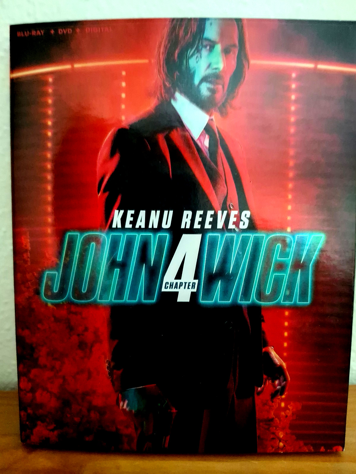John Wick: Chapters 1-3, and Chapter 4 (Blu-ray,DVD )