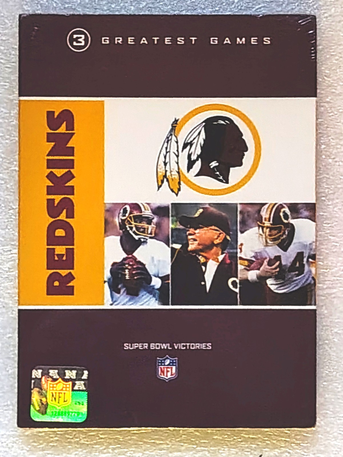 NFL Films Redskins Greatest Games: Super Bowl Victories *FACTORY SEALED*