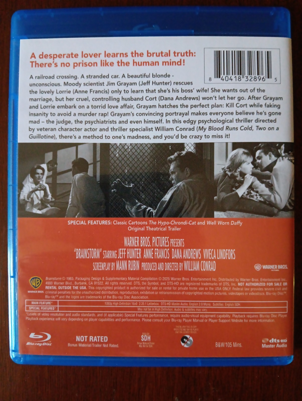 Brainstorm Blu-ray (Warner Archive Collection)