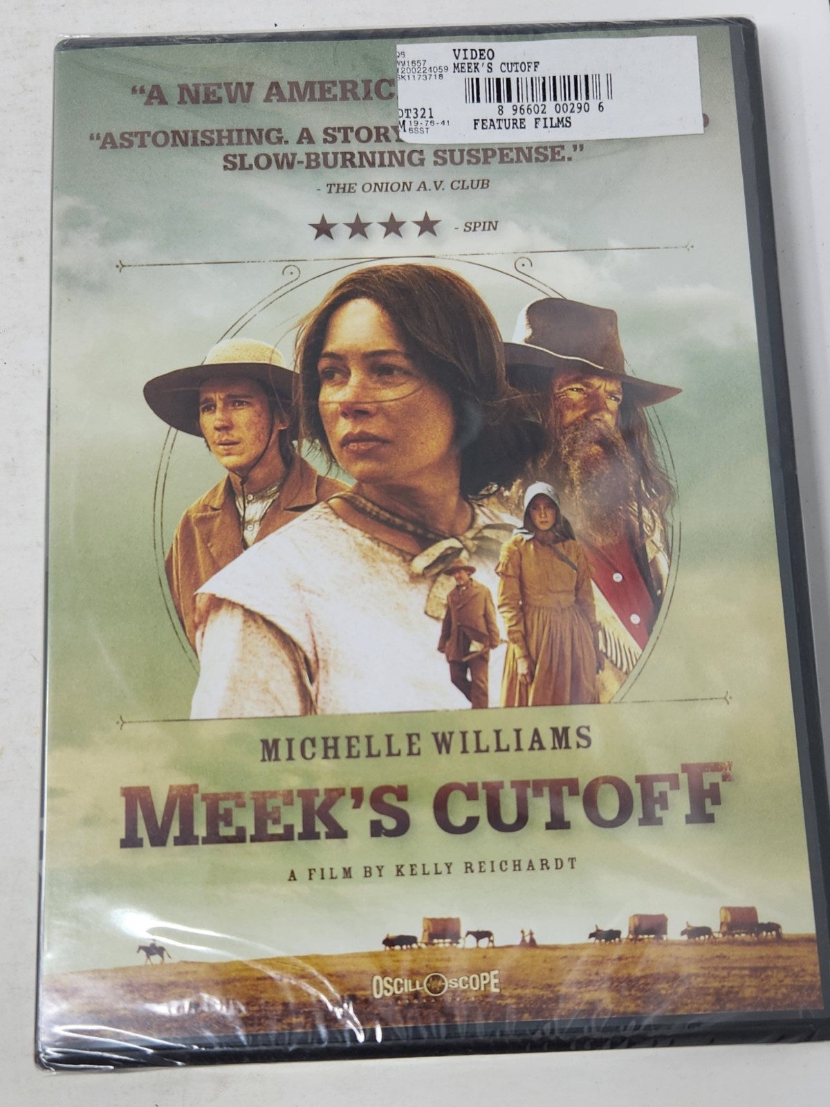 Meeks Cutoff Dvd 2010 American Western By Kelly Reichardt Michelle Williams