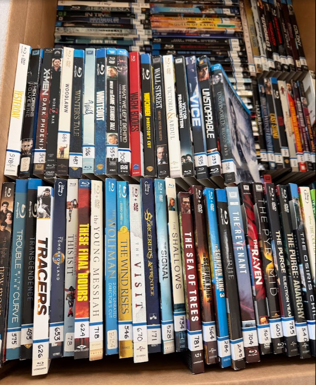 Blu-ray Slipcovers Only – NO MOVIES/ DISCS/ Free Shipping Covered! $3.50 Each!!