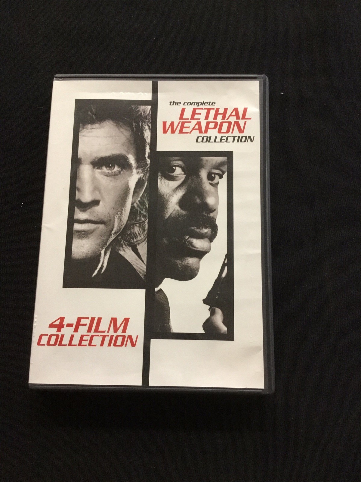 Lethal Weapon 1 2 3 4 The Complete Collection DVD Mel Gibson Glover 4 Film Set