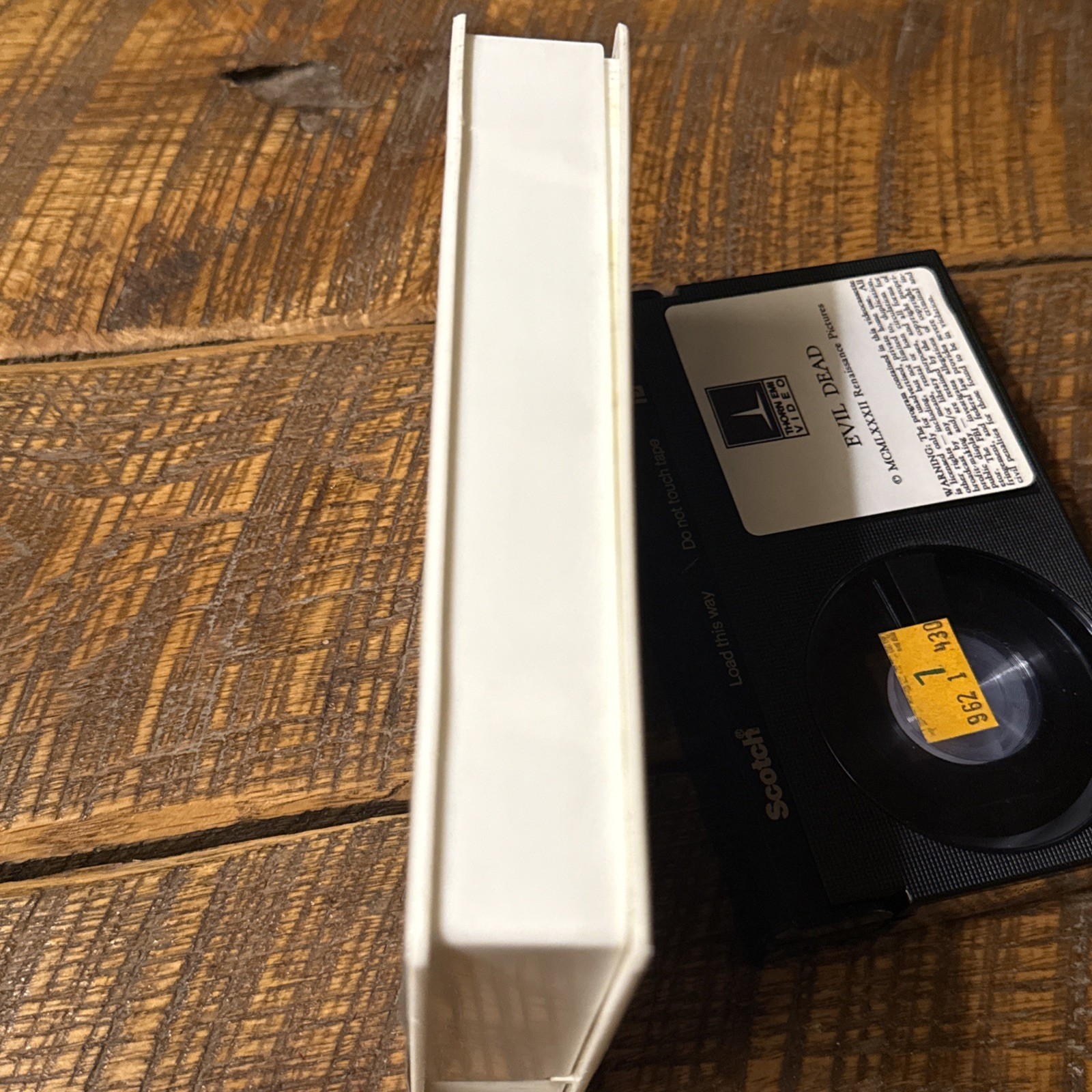 The Evil Dead – (Betamax) RARE Thorn EMI Video White Clamshell Case TXB 1979