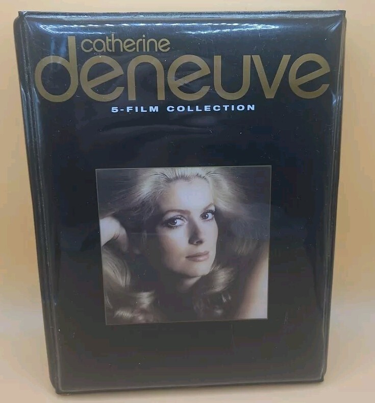 The Catherine Deneuve Collection (DVD 3-Disc Set) 5 movies soft case