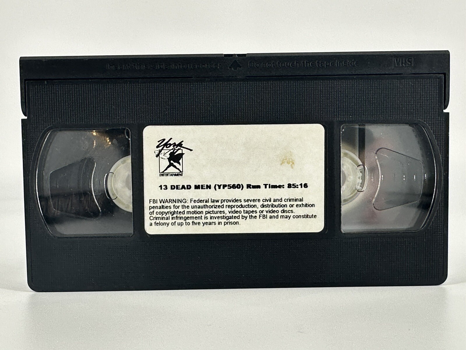 13 Dead Men (VHS, 2003) Action Crime MYSTIKAL Rap, Lorenzo Lamas RARE