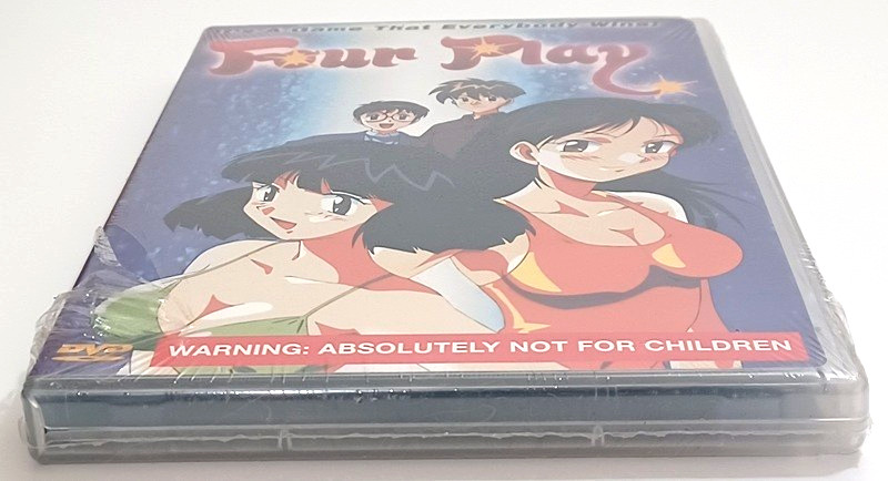 Four Play Sealed New 2002 DVD Japan Anime English or Japanese Audio English Subs