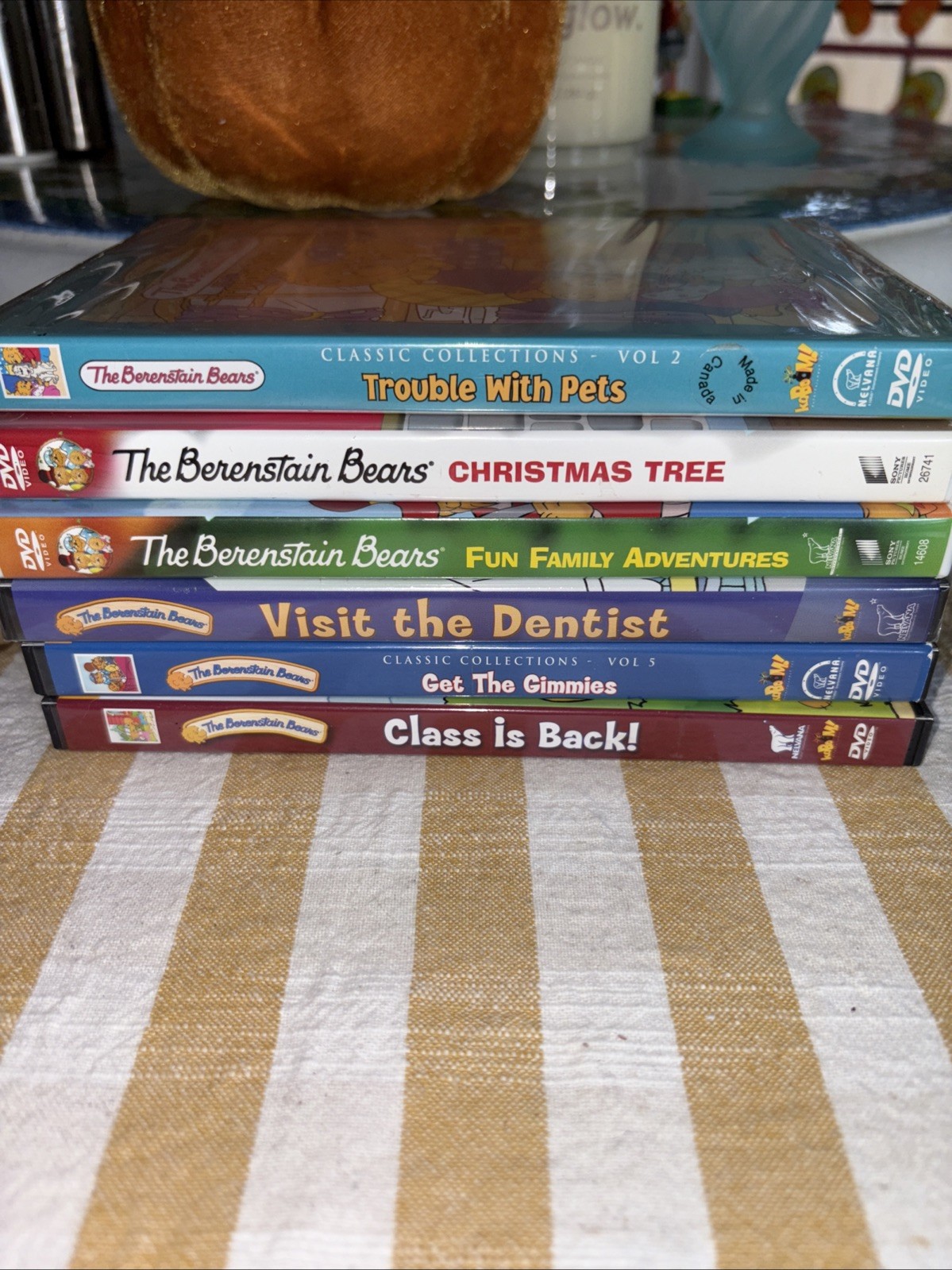 The Berenstain Bears Mixed Lot 6 DVDs