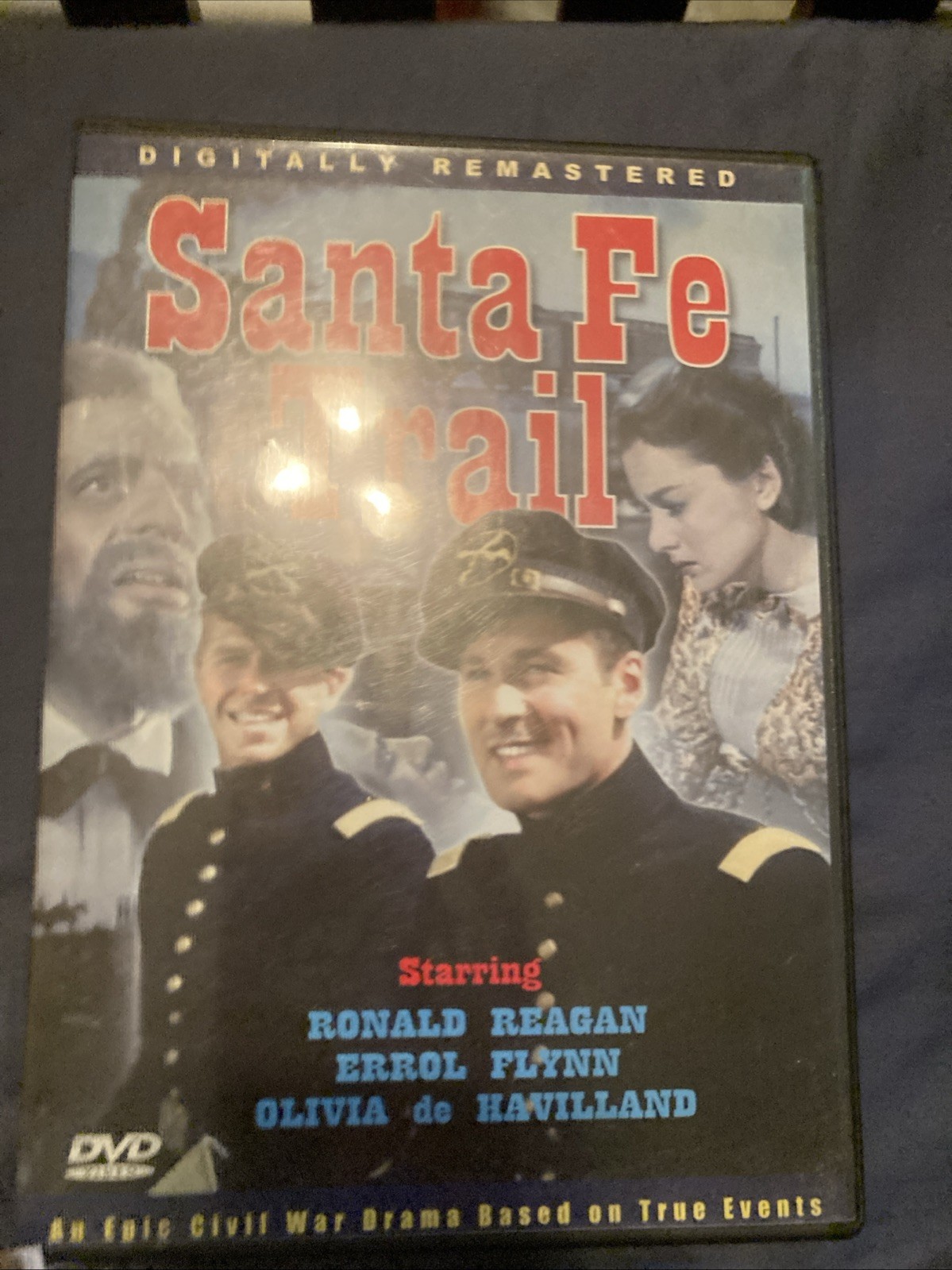 Santa Fe Trail DVD 2004 Digiview Olivia de Havilland, Errol Flynn, Ronald Reagan