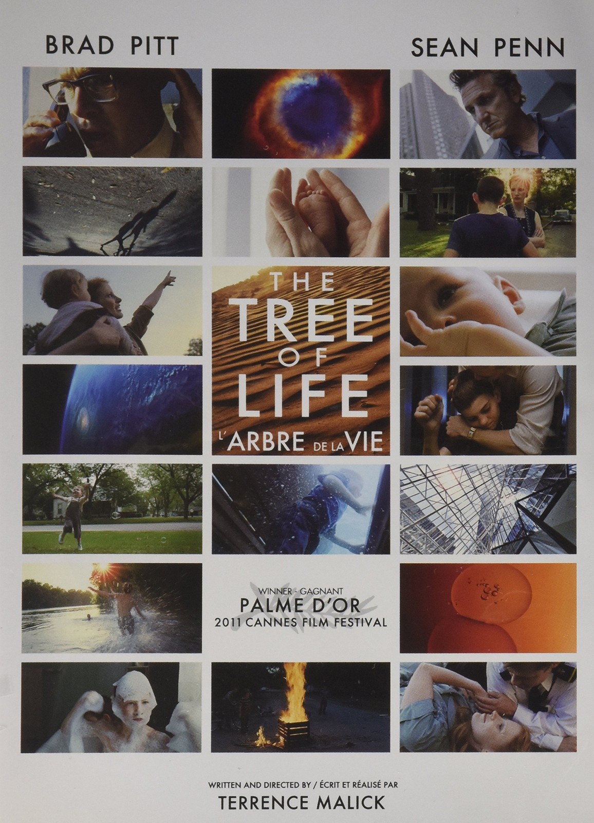 Tree Of Life (Rental Ready) Brad Pitt|Sean Penn dvd Very Good