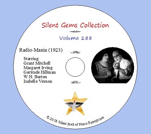 DVD “Radio-Mania” (1923) Classic Silent Science Fiction Drama