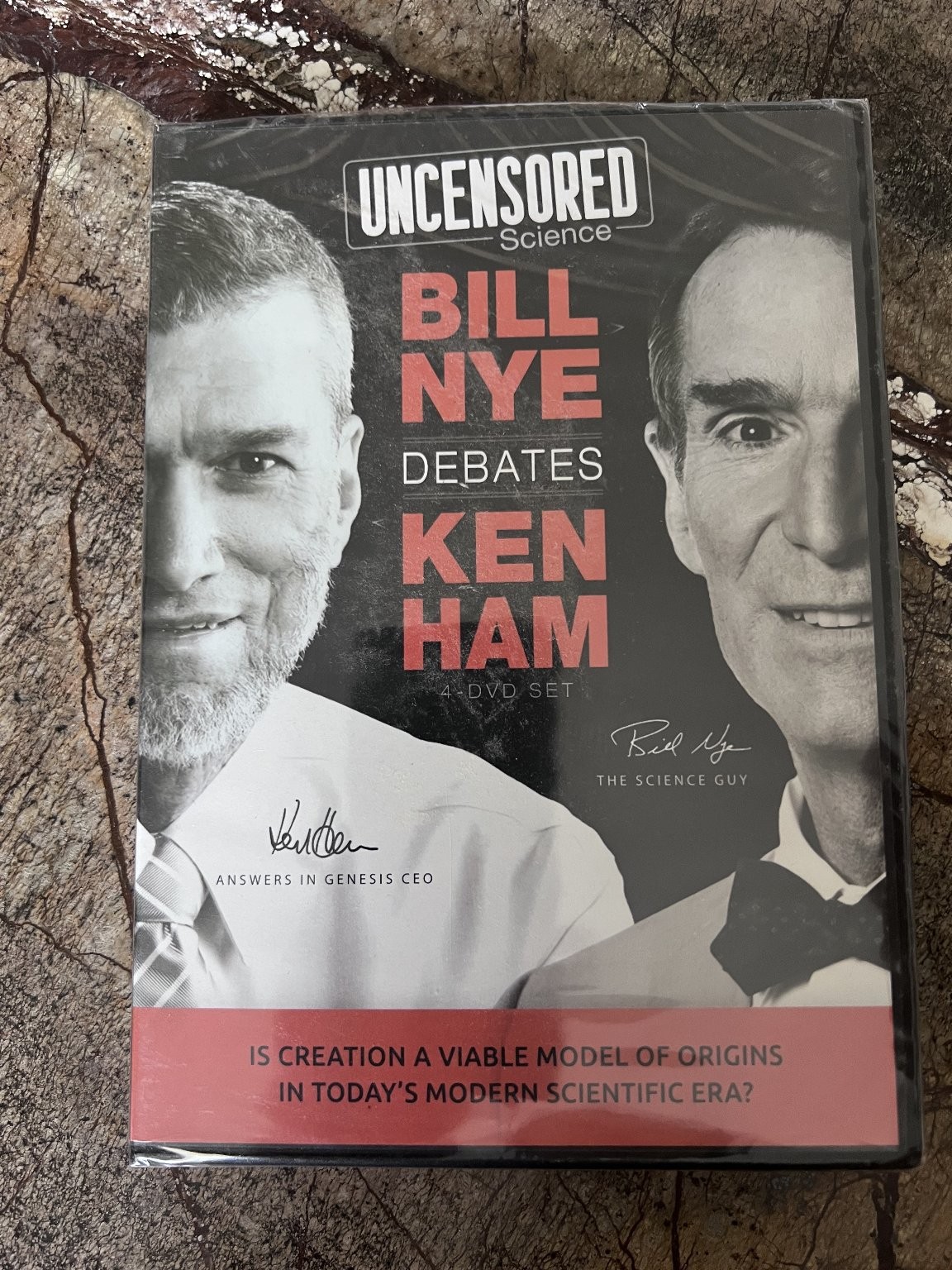UNCENSORED Science: Bill Nye Debates Ken Ham (2014) 4-DVD Set