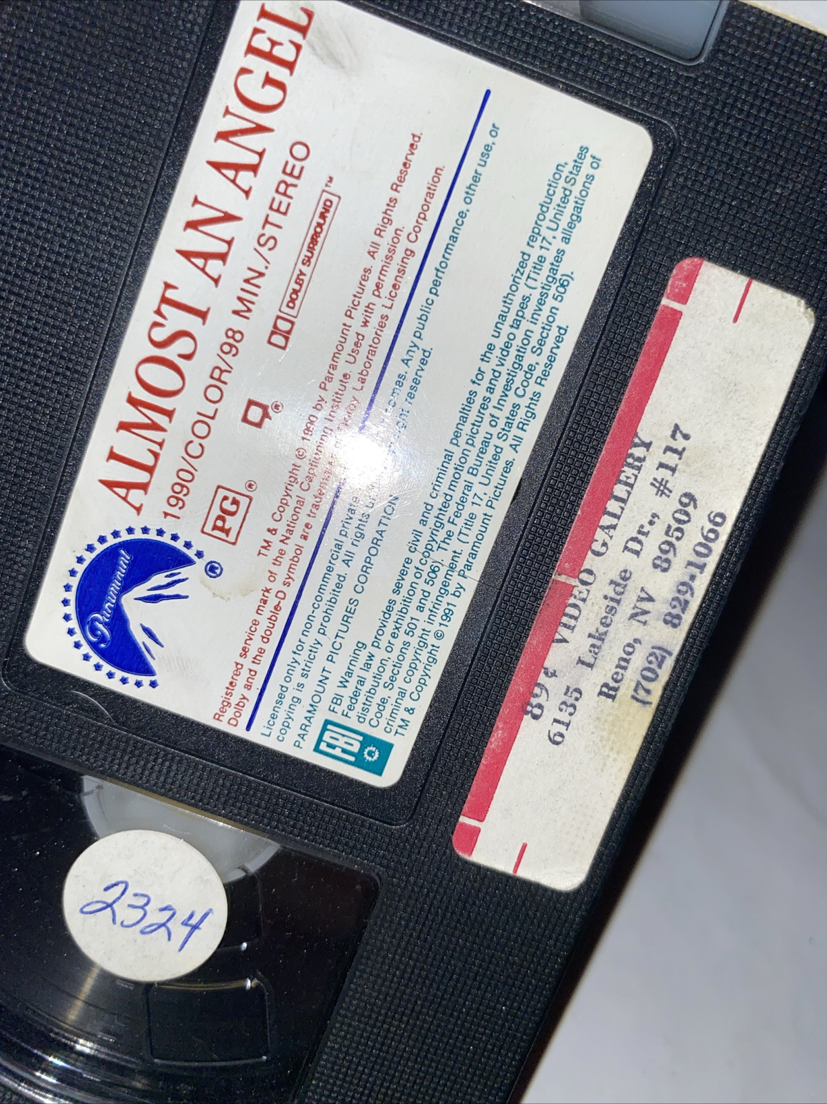Almost an Angel (VHS, 1991)