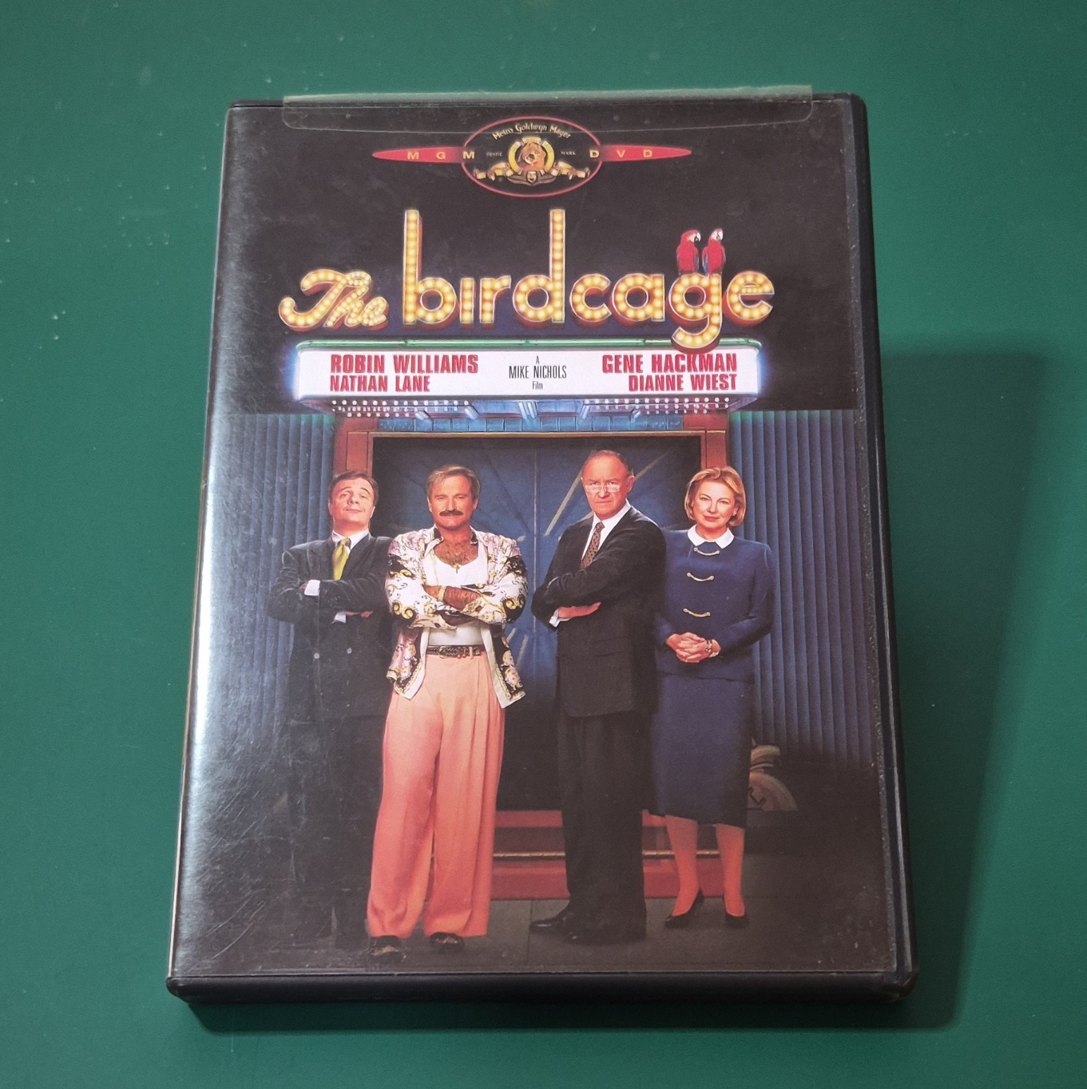 MGM The Birdcage DVD Robin Williams Nathan Lane Gene Hackman Mike Nichols