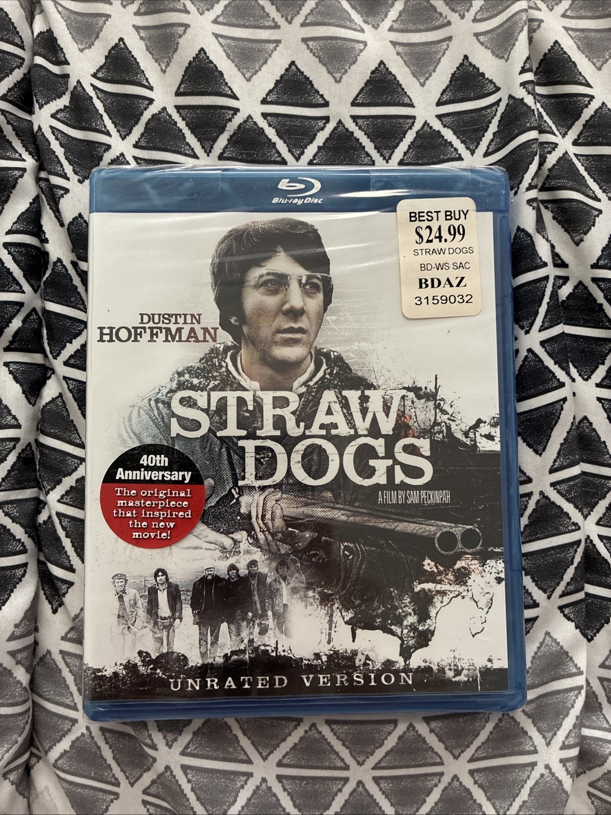NEW Straw Dogs Unrated Version Blu Ray Sealed Dustin Hoffman 40th Anniversary